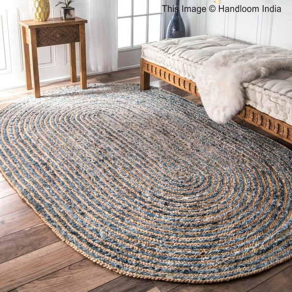 Bohemian Living Room Area Rugs 4 X 6 With FREE SHIPPING, Braided Bedroom  Rugs Runner 3 X 5 on SALE, Handwoven Kitchen Area Carpet Rug 3 X 4 