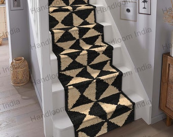 Stairs Carpet, Stairs Runner, Stair Treads, Stair Steps Rug, Entry Way Rug, Hall Runner, Long Stair Rug, Kitchen Runner, Modern Sisal Runner