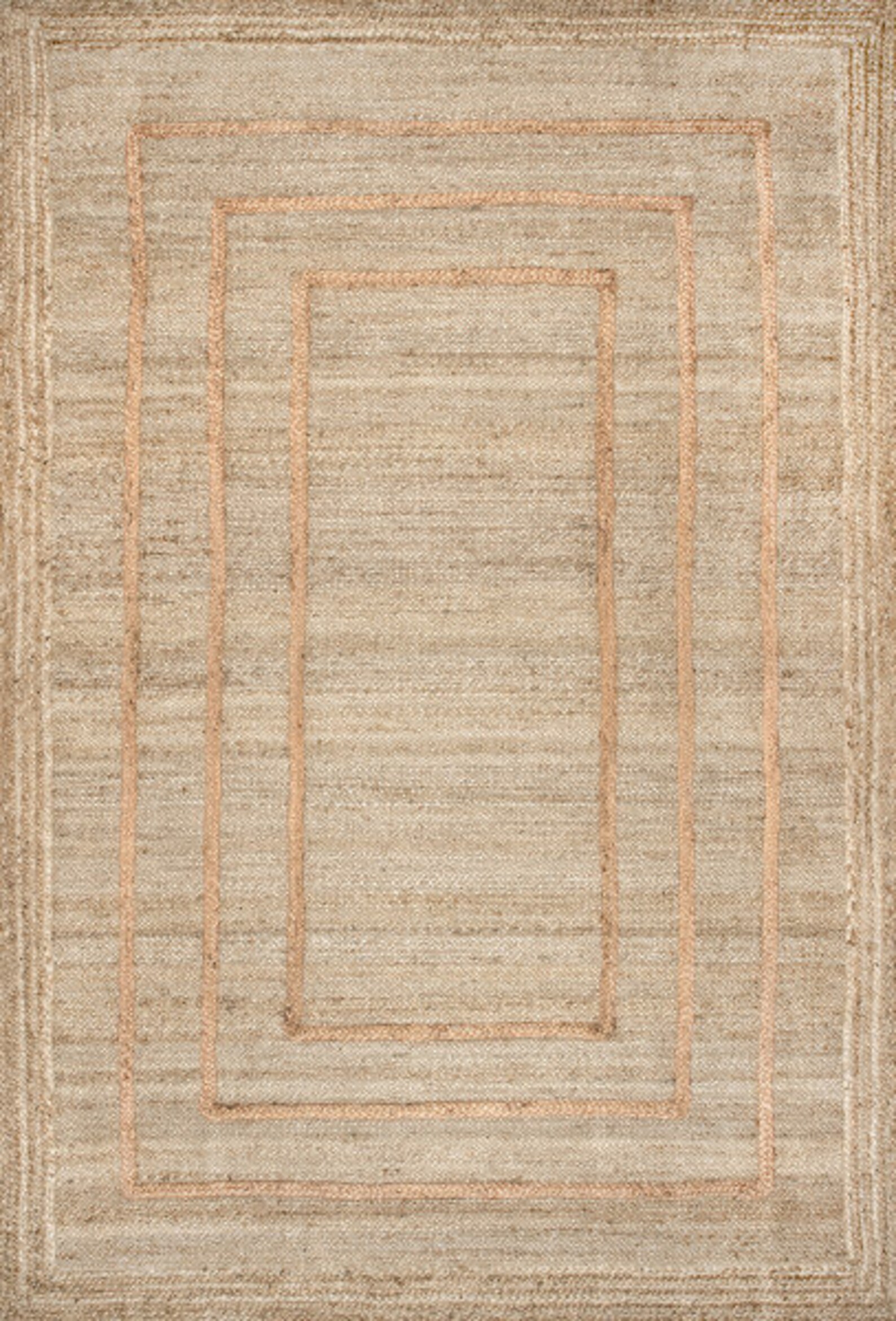 Antique HandBraided Area Rug 4 X 6 For SALE Natural Jute Etsy