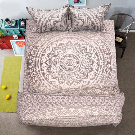 Indian Duvet Cover Set With Queen 