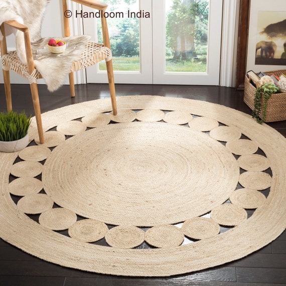 Clearance!Round Area Rugs for Bedroom Living Room Moroccan Style