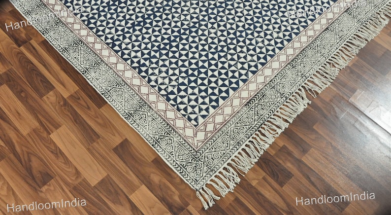 Washable Rugs, Extra Large Rug for Living Room/Bedroom/Dining Room, Washable Cotton Rug, Machine Washable Rug, Woven Kitchen Carpet