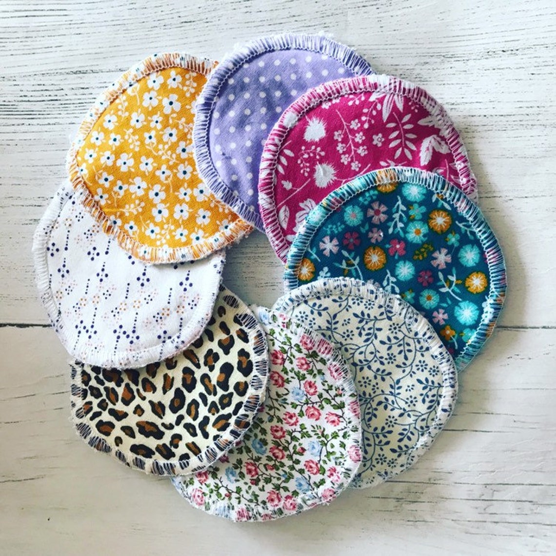 Eco friendly Round Washable make up pads make up pads Etsy