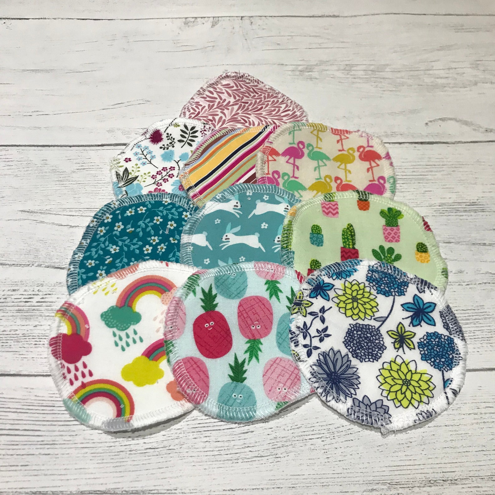 Eco friendly Round Washable make up pads make up pads Etsy