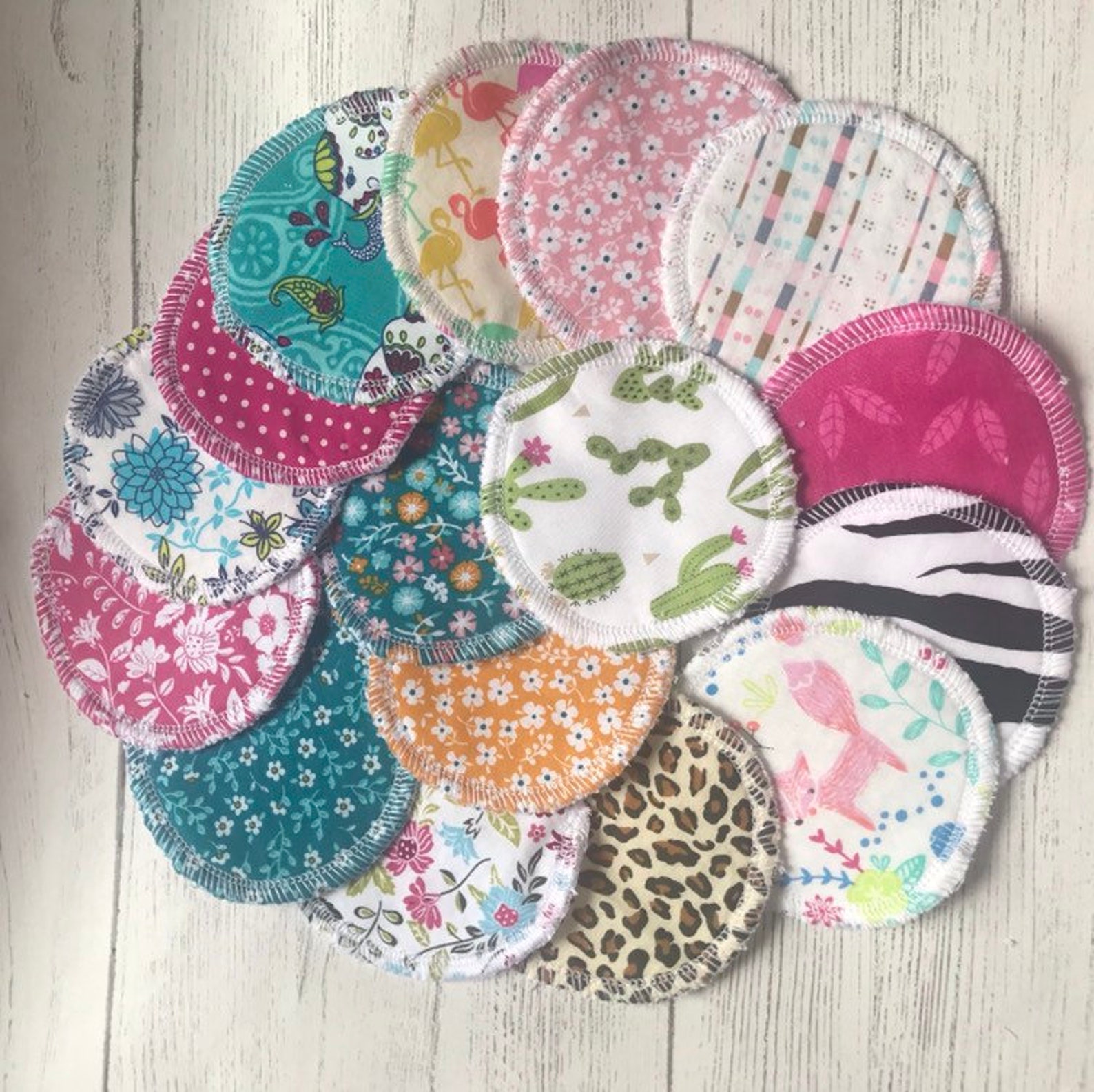 Eco friendly Round Washable make up pads make up pads Etsy