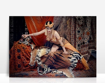 Marilyn Monroe Wall Art as Theda Bara In Her Role As Cleopatra For The "Fabled Enchantresses" Series Reprint, Vintage Photograph, Poster