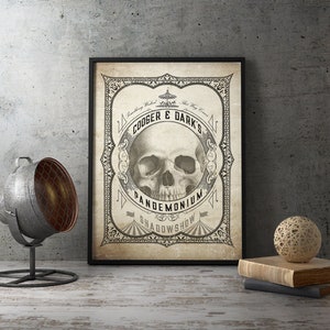 Something Wicked This Way Comes Original Art Print
