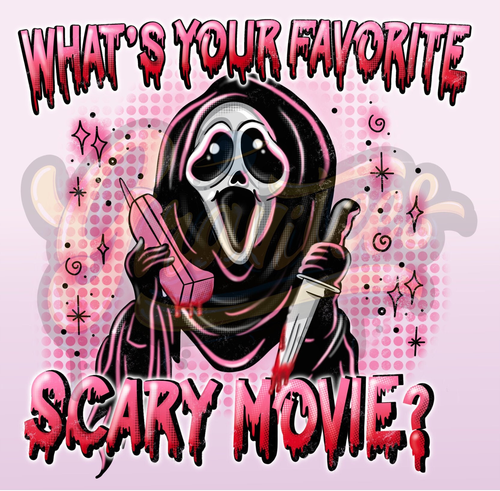 Ghostface Scream Halloween What_s Your Favorite Scary Movie T