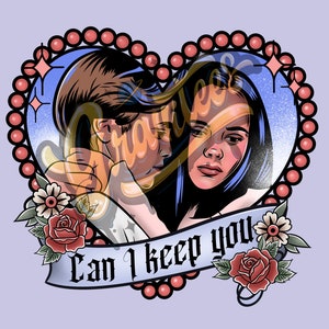 Can I Keep You PNG, Casper and Kat Clipart for DTF or Shirt Printing, Halloween Sublimation, PNG Only!