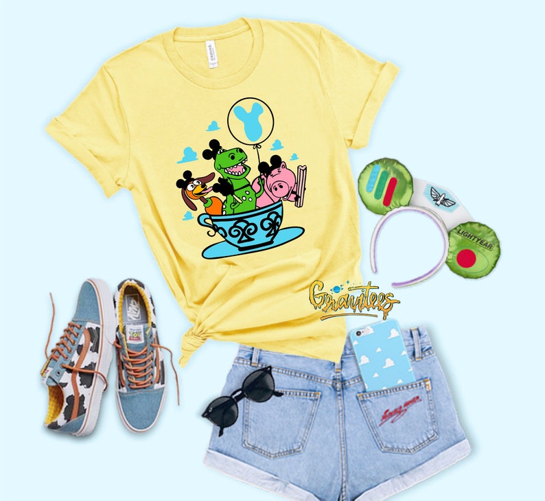 rex from toy story shirt