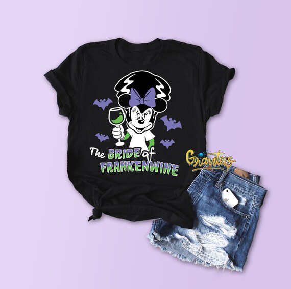 Bride Of Frankenwine Shirt, Minnie 