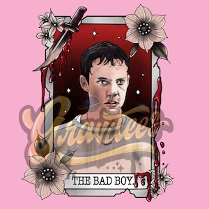 Stu Macher Tarot Card Clipart, The Bad Boy Tarot Card, Horror Clipart, Scream Clipart for DTF or Shirt Printing, PNG Only!