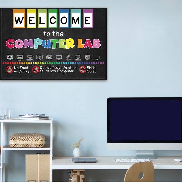 Computer Lab Decor - Etsy