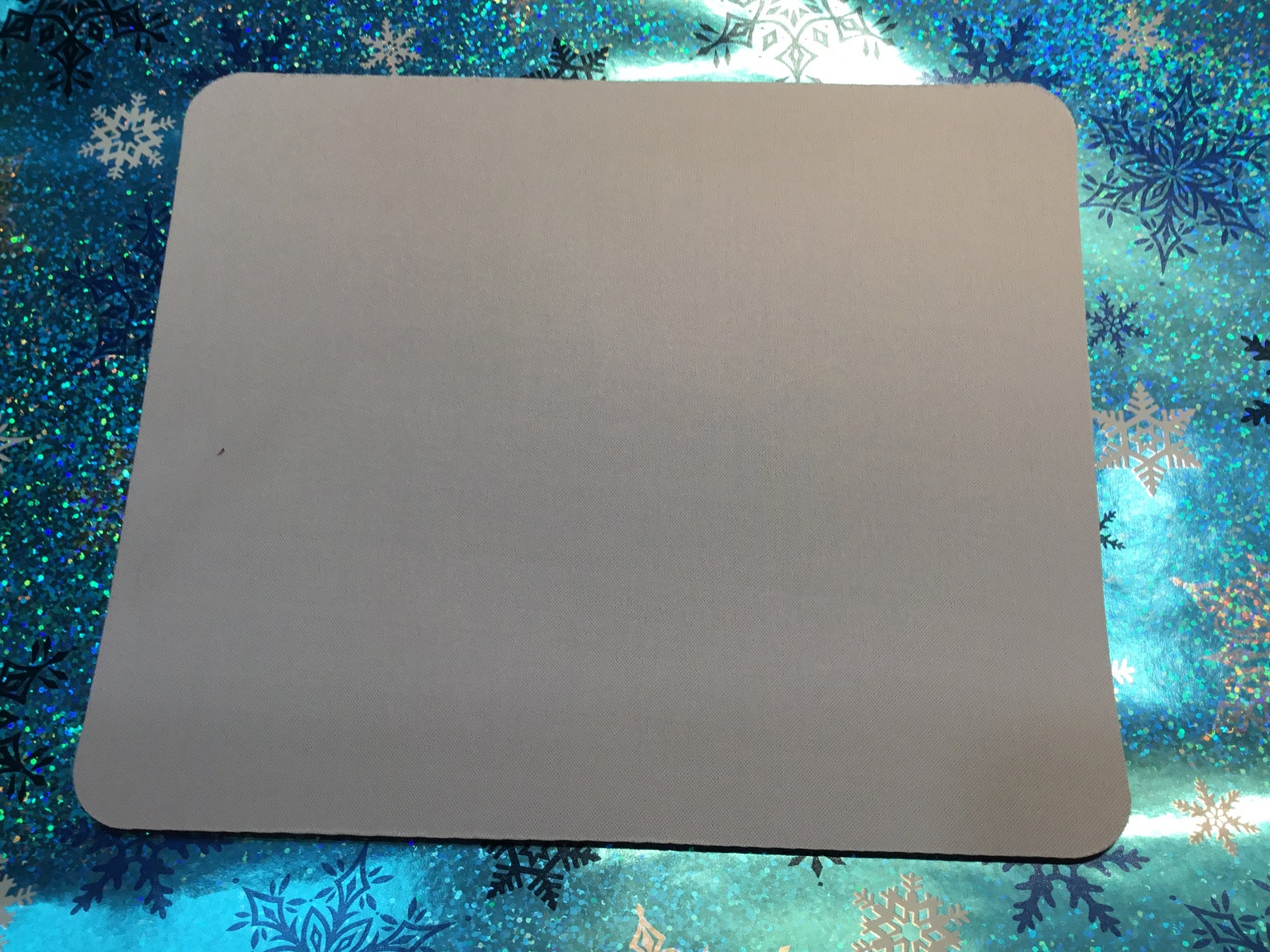 Blank Mouse Pad, Clean and Individually Wrapped, 9.5 X 8 Inches