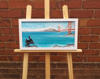 Original oil painting &quot;San Francisco&quot;