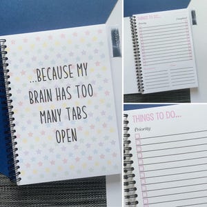 To Do List Notebook | Book of Lists | Notebook | Joke Notebook | Planning Notebook | Little Book of Lists | Journal | Making Lists Book |
