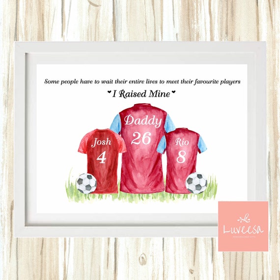 football shirts personalised