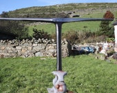 Large tinsmith 39 s needlecase or candlemould type stake 39 quot long