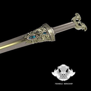 God of War Ragnarok Freya&#39;s Sword 3D Printed Kit