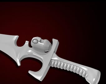 Dark Eldar Sword 3D Printed Kit