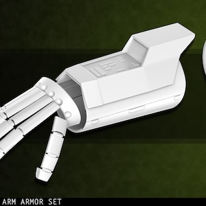Lana Beniko Arm Armor Set 3D Printed Kit
