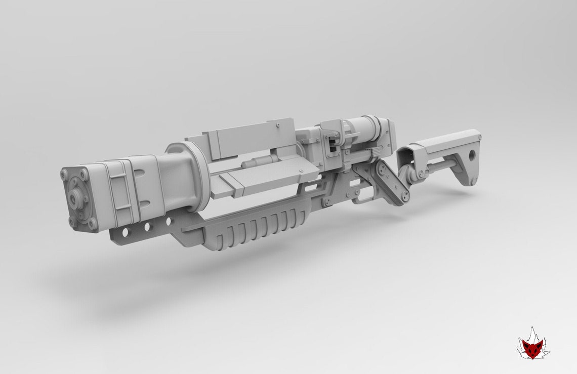 Fallout 4 Laser Rifle 3D Printed Kit Etsy
