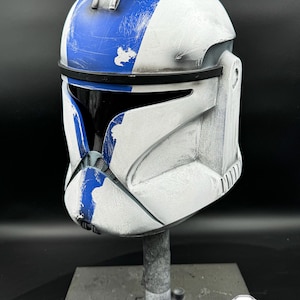 Casco Clone Trooper 501st Fase 1