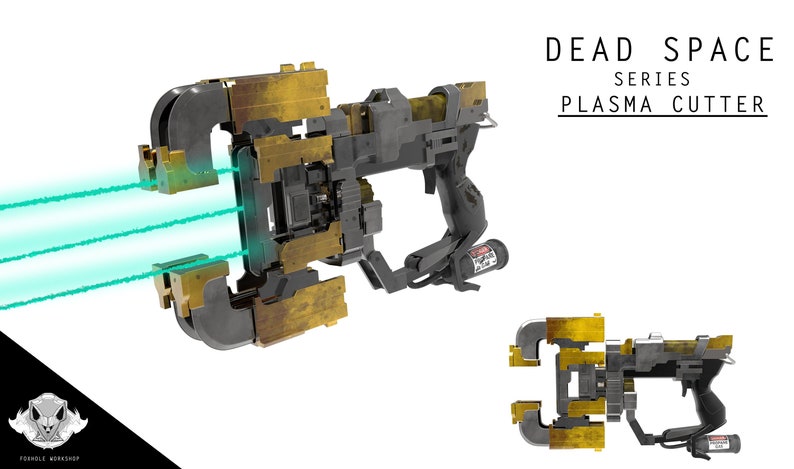 Dead Space Plasma Cutter 3D Printed Kit image 1