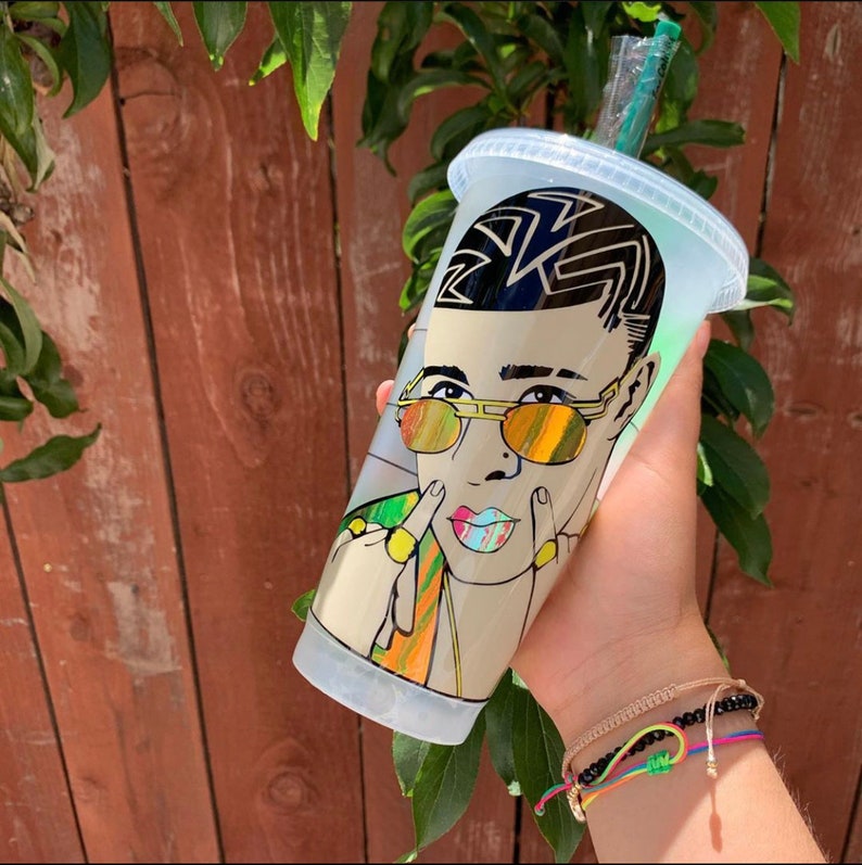 Sealed Bad Bunny Tumbler in Slime Green