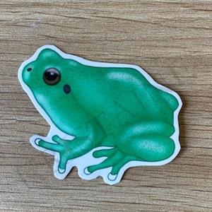 Sticker grenouille pour tous les amoureux de la nature et pour personnaliser tous vos objets et accessoires