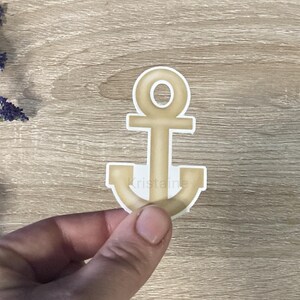 Sticker ANCRE - Autocollant Original d'Artiste 6.5cmx 4cm