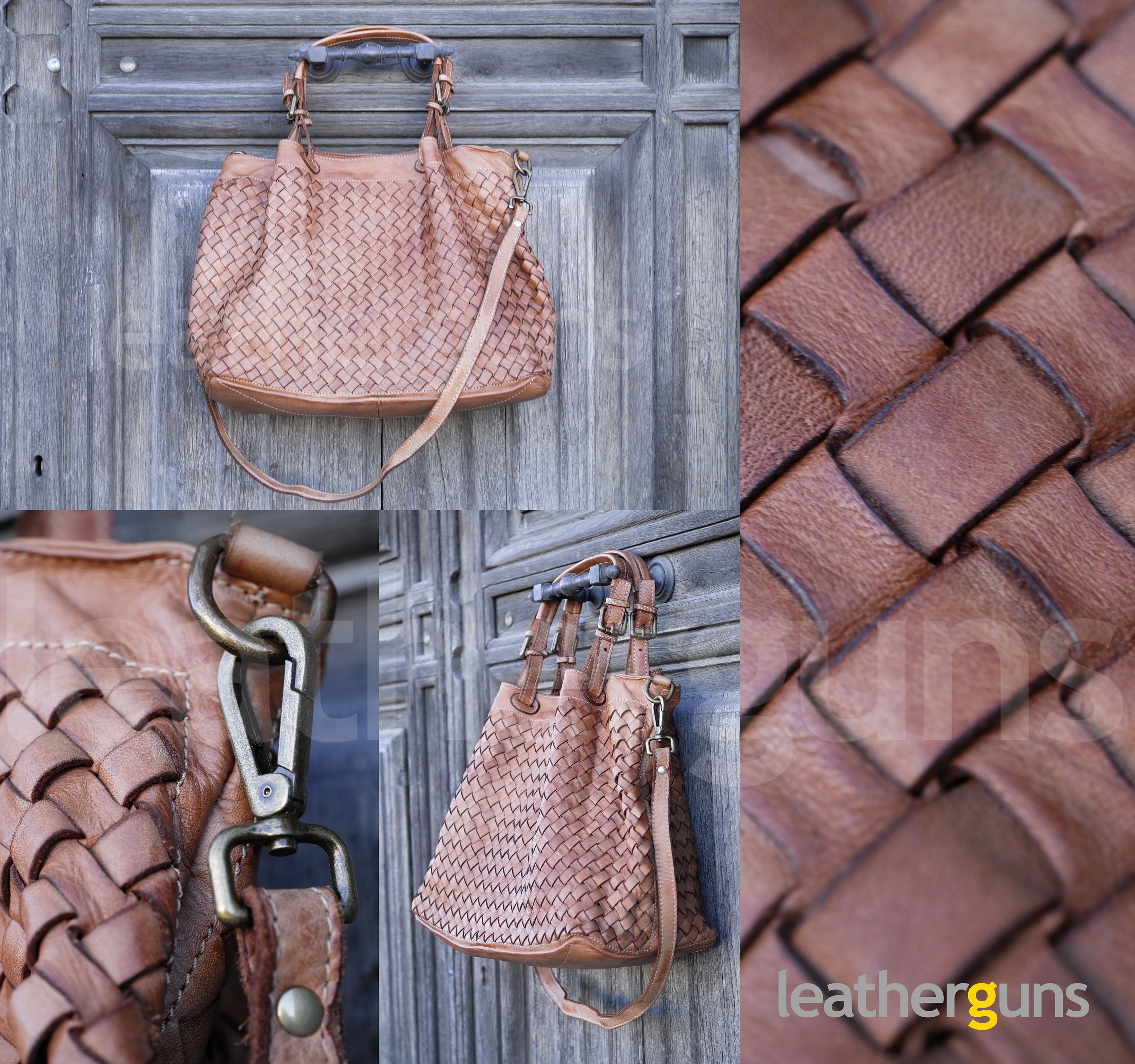 amelia leather slouchy shoulder bag