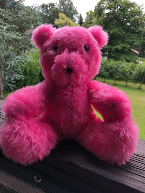 pink cute teddy bear