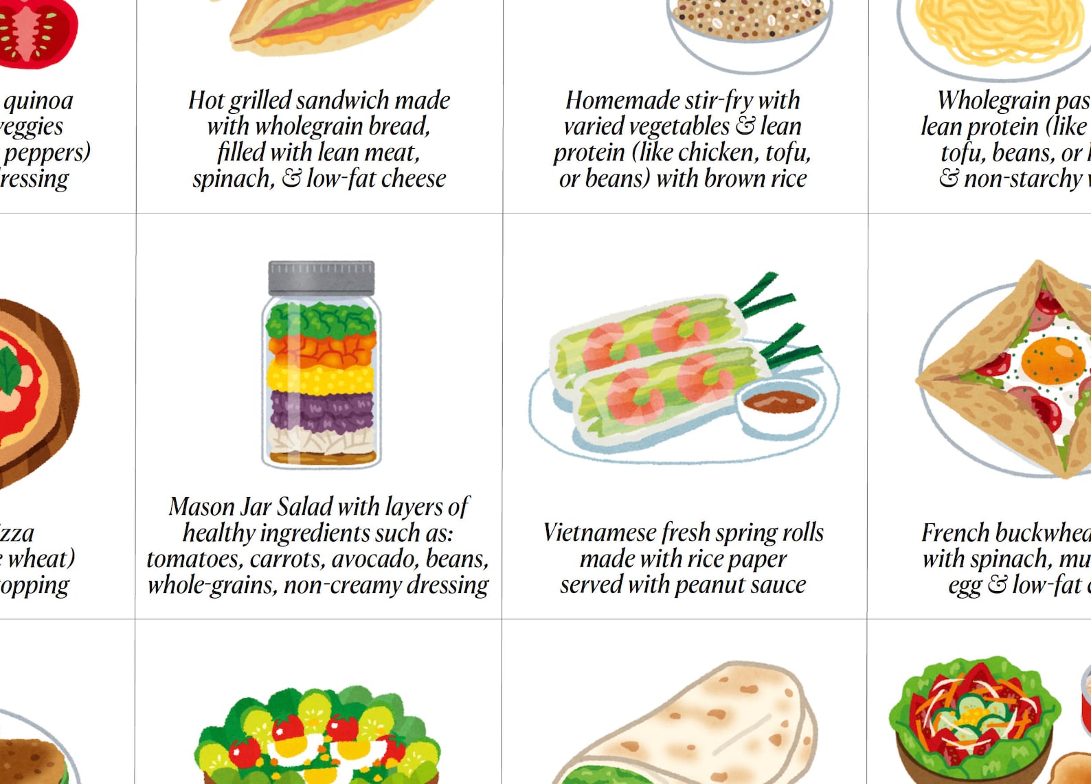 Diabetes Meal Ideas for Breakfast, Lunch & Dinner/ 3 Pdf PRINTABLE