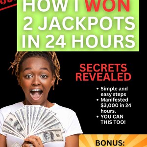 Manifest Money Fast: Jackpot Secrets eBook (PDF Download + Bingo Bonus!)