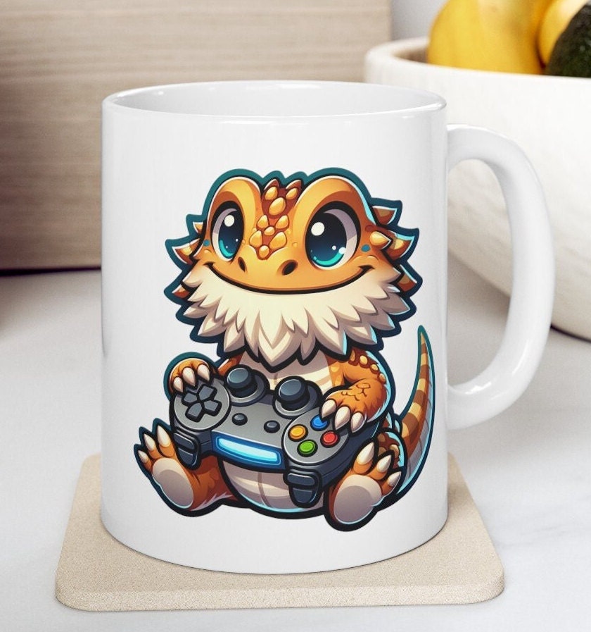 Coole Bartagame Tasse 11oz|15oz Keramik Kaffeetasse, Gamer Geschenk, Gamer Geschenk, Papa Geschenk, Mama Geschenk, Einzigartiges Gamer Geschenk, Cooles Gamer Geschenk, Geschenk für Gamer