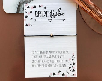Bride Tribe Wish Bracelet