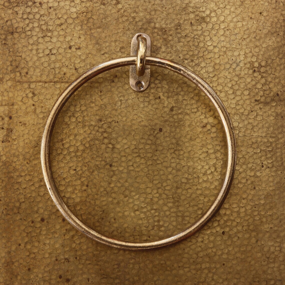 Brass Towel ring oil rubbed bronze Towel ring bathroom Etsy