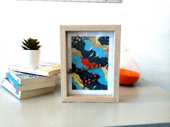 Cadre Envol d'oiseaux