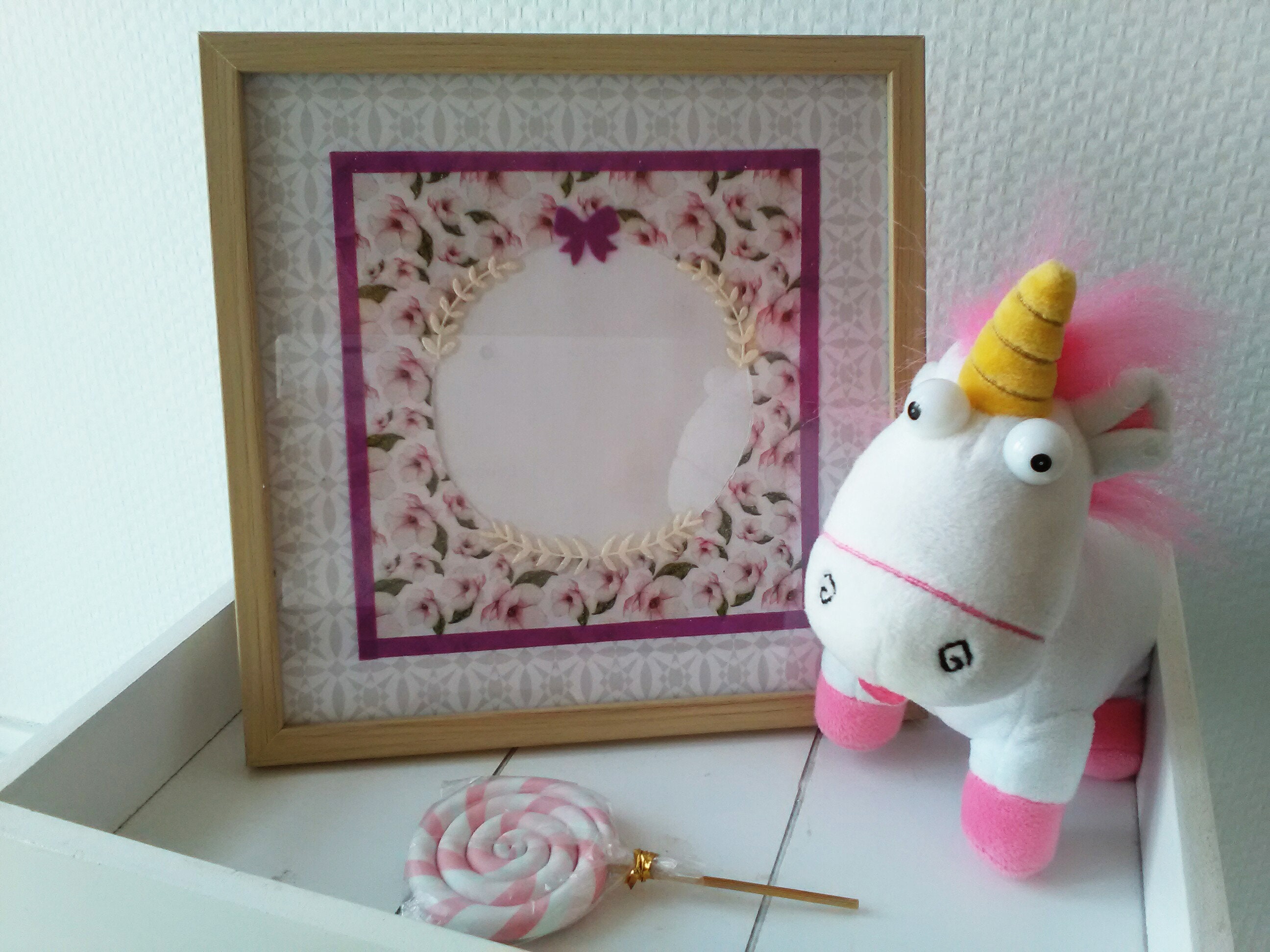 Cadre Photo Naissance Fille