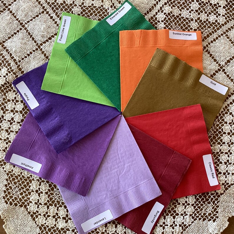 JoycesStitchery Embossed Napkins - Thumbnail 3