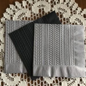 Tire treads - Embossed Napkins - Men’s Event - All occasion -  Beverage - Cocktail