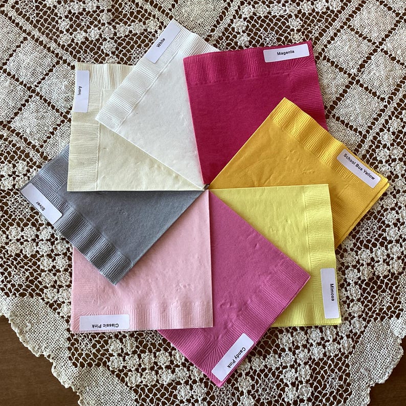 JoycesStitchery Embossed Napkins