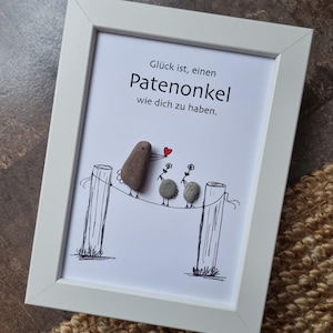 godfather, uncle, Christmas present, gift, godfather, godfather, baptism, best uncle, godfather, stone picture uncle, birthday present