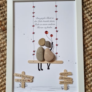 Noces de rubis, 40 ans, 40e anniversaire de mariage, cadeau noces de rubis, cadeau spécial noces de rubis, cadeau personnalisable