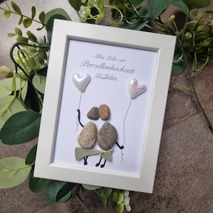 Gift for porcelain wedding, special gift, gift for 20th wedding anniversary, 20 years wedding anniversary, gift idea porcelain wedding