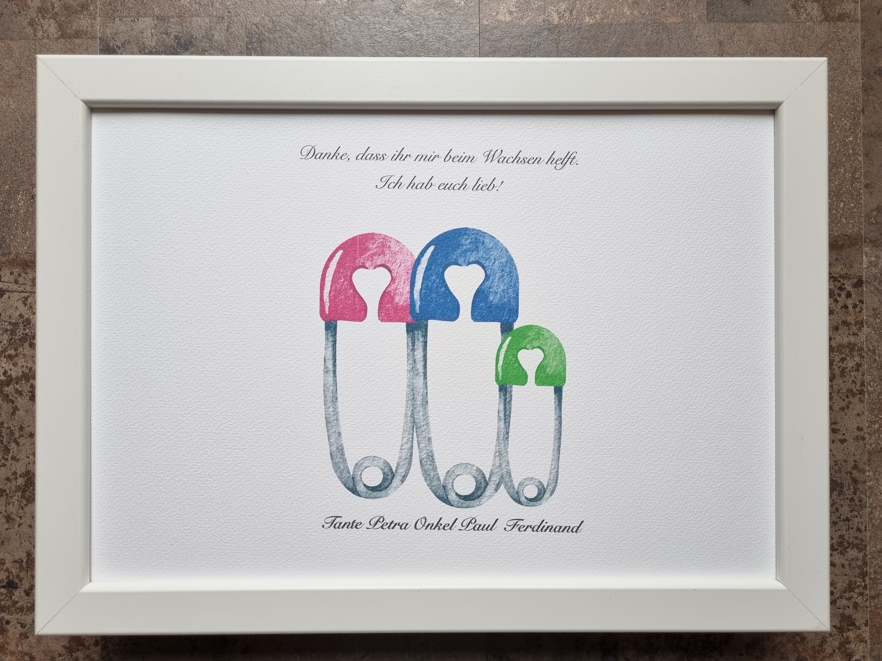 Uncle, aunt, gift, best uncle, godfather, thank you, best godmother, godmother, godmother, aunt, godfather, DinA4 print, customizable