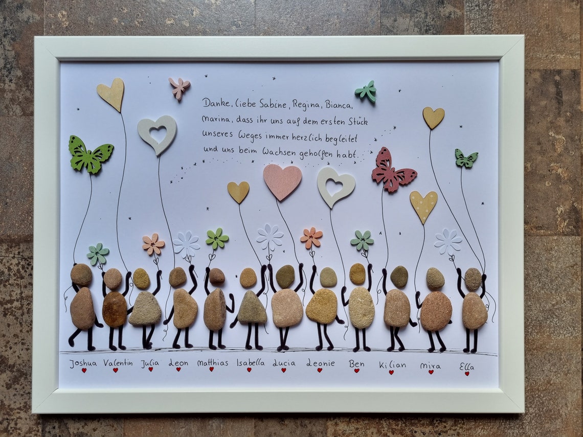 Abschiedsgeschenk Kindergarten beste Erzieherin Tagesmutter - Etsy.de