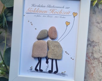 Golden wedding anniversary gift, for the golden wedding anniversary, golden wedding anniversary gift. 50 year anniversary, special gift 50th wedding anniversary. 50 YEARS