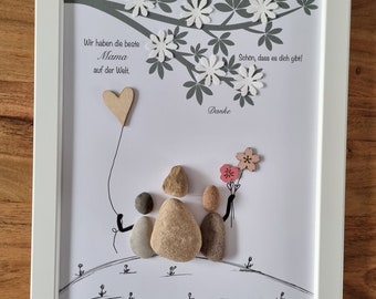 Mother's Day gift, Mother's Day gift, Mother's Day, for Mother's Day, Mom, Grandma, for Mom, stone picture, gift, special Mother's Day gift
